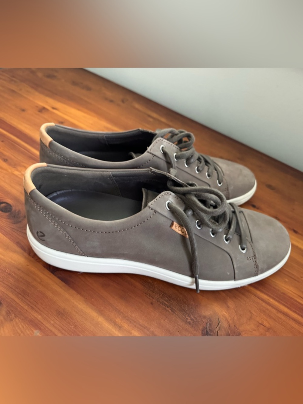 Men’s Ecco soft 7 nubuk sneaker size 12